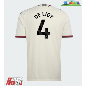 Manchester United Matthijs de Ligt #4 Tercera Equipación 2026-27 Manga Corta
